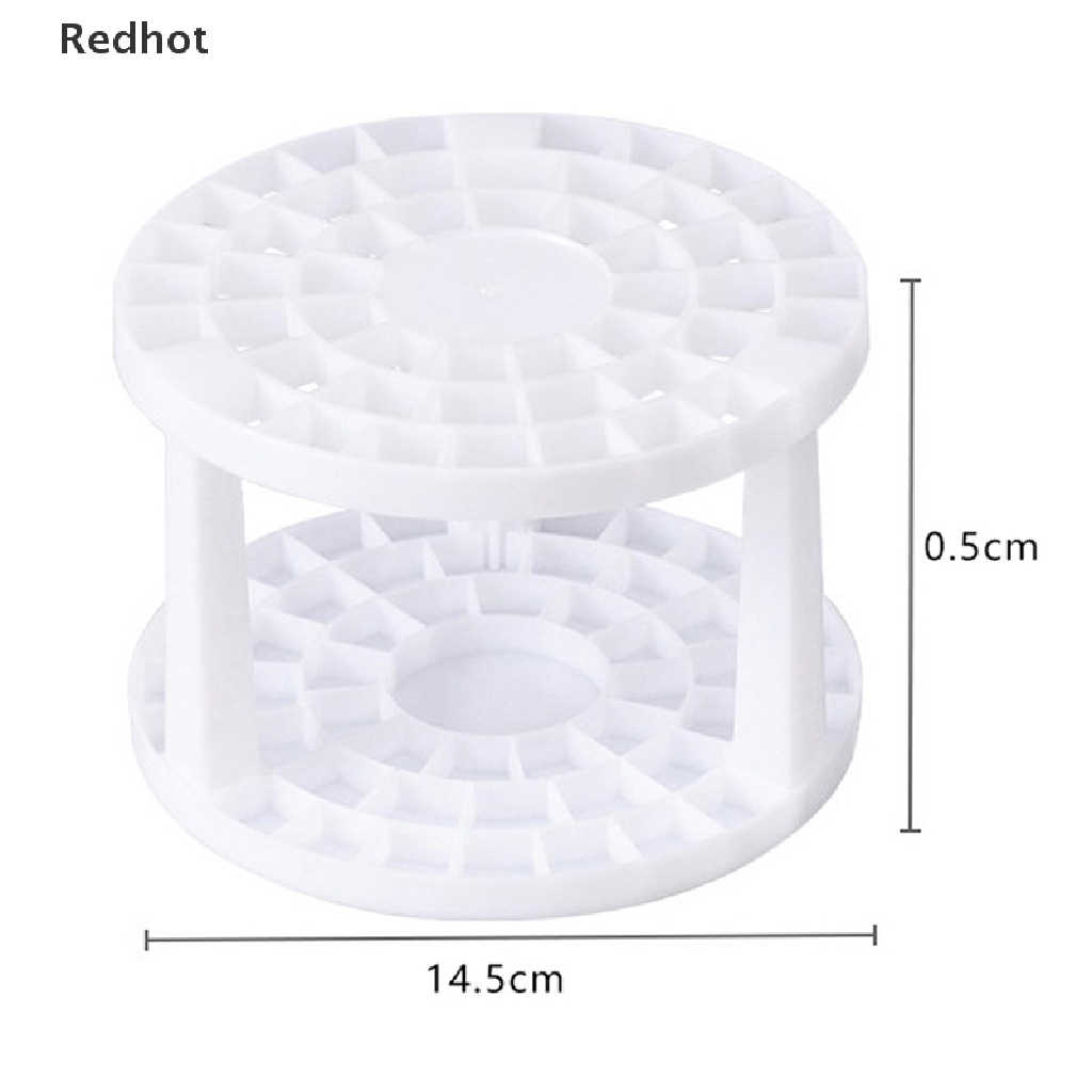 &lt; Redhot &gt; Kệ Đựng Cọ Trang Điểm Nhiều Ngăn Hình Trụ Sức Chứa Lớn