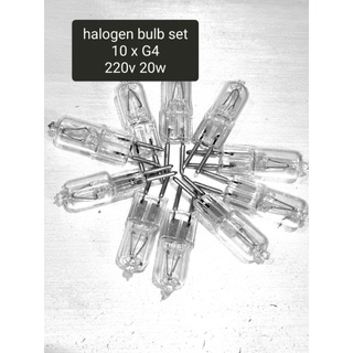 SET 4 Bóng đèn Halogen G4 / 220v 20w