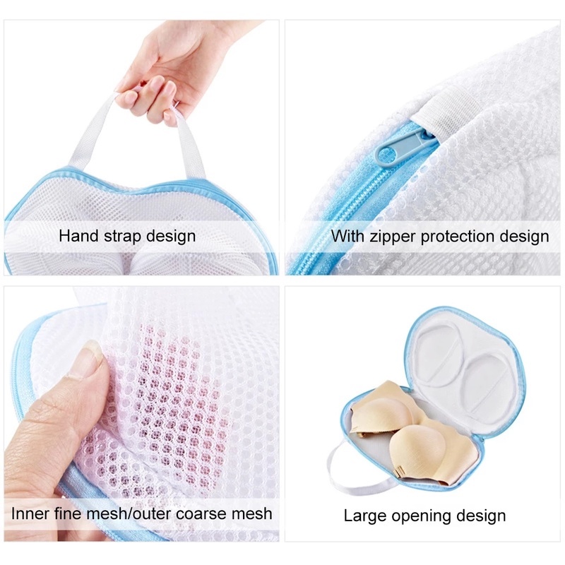 Túi lưới giặt đồ lót chống biến dạng tiện dụng