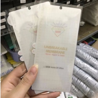 Dán dẻo ppf samsung note 10/ note 10+/ note 10 lite/ note 20 ultra/ note 8/ note 9 / note 7 bảo vệ máy toàn diện