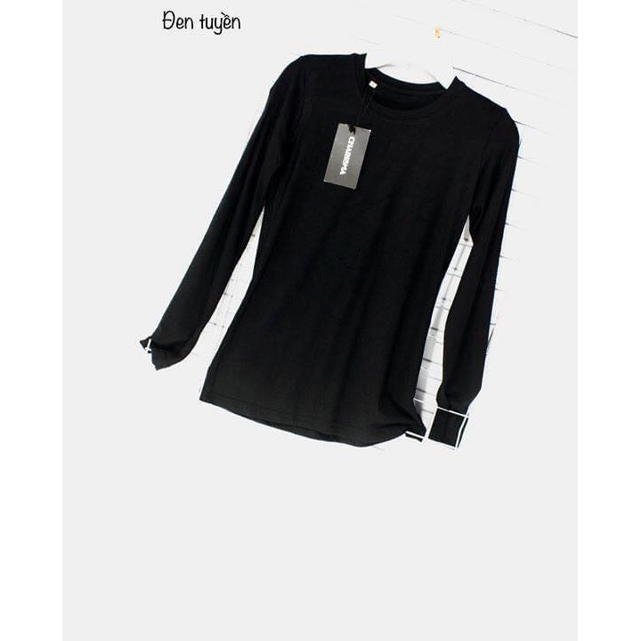 Áo thun Tay dài chất borip giày mịn