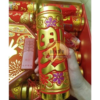 PHÁO ĐIỆN TỬ 2M TRANG TRÍ TẾT CÓ REMOTE (SIZE LỚN)