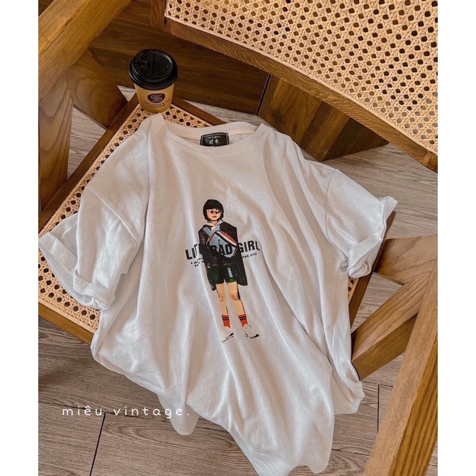 Sét áo phông cô bé LITT + quần đùi trơn TTS488