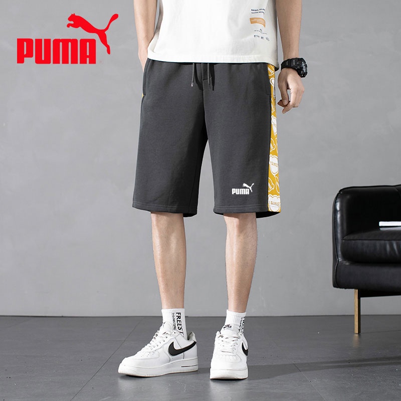 Quần Short Thể Thao Puma Dài Đến Đầu Gối Dáng Rộng Thoáng Khí Thời Trang Mùa Hè Cho Nam Giới