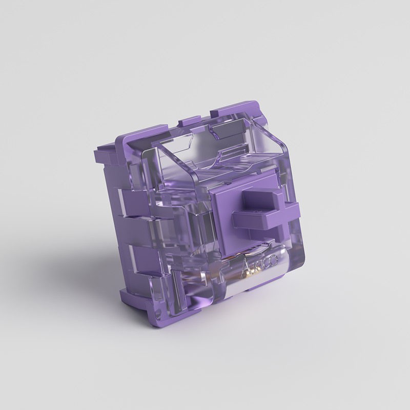 Bộ Switch bàn phím cơ Akko CS Switch - Lavender Purple (45 switch)