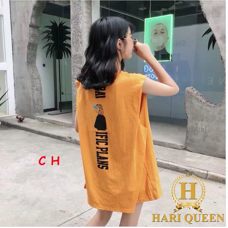 [FREE SHIP ĐƠN TỪ 50K] Áo tanktop cô gái The Non in trước sau COH0520 1