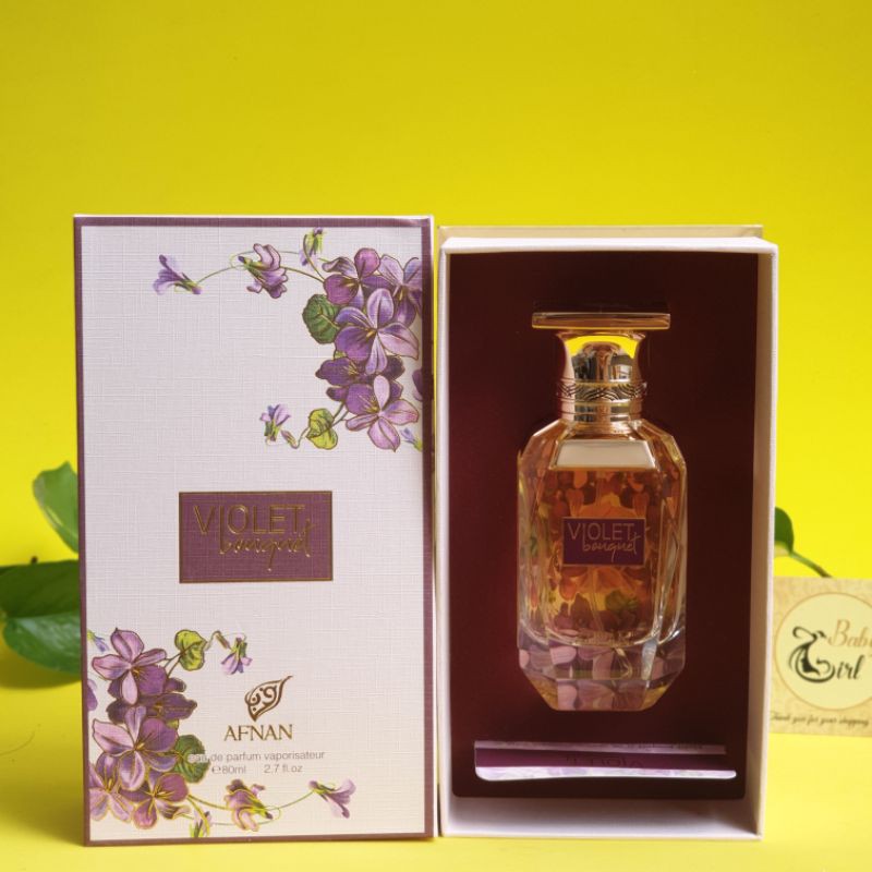 Nước Hoa Fullsize Nữ Afnan Violet Bouquet 80ML EDP