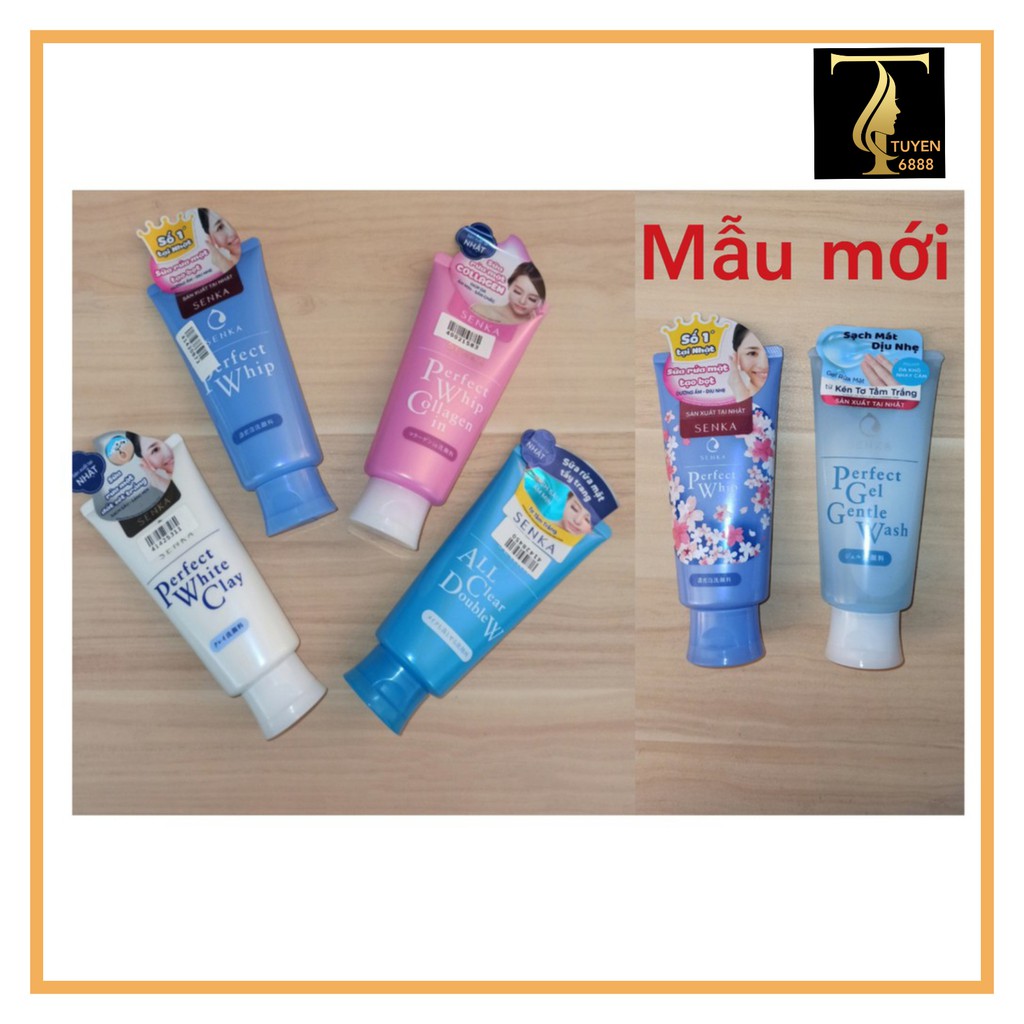 Sữa rửa mặt Senka Perfect