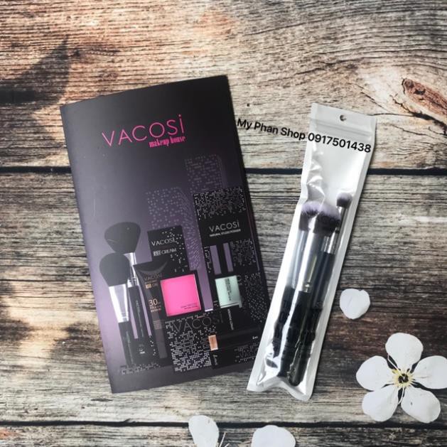 Set 2 Cọ trang điểm The Of Art Make Up VACOSI