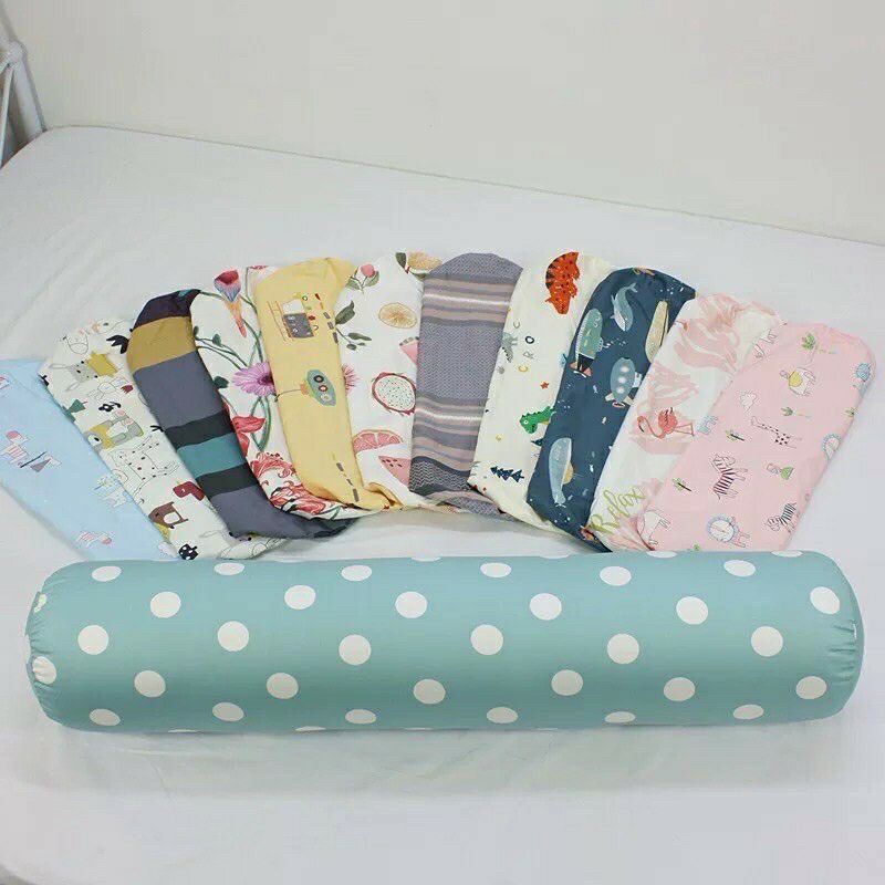 Vỏ Gối Ôm Cotton Poly  Nhiều Màu ( Giao ngẫu nhiên)