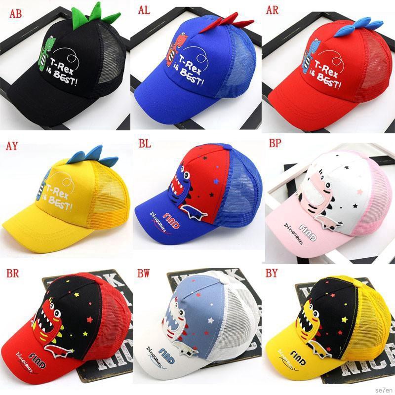 Nón lưỡi trai hình khủng long xinh xắn dành cho bé