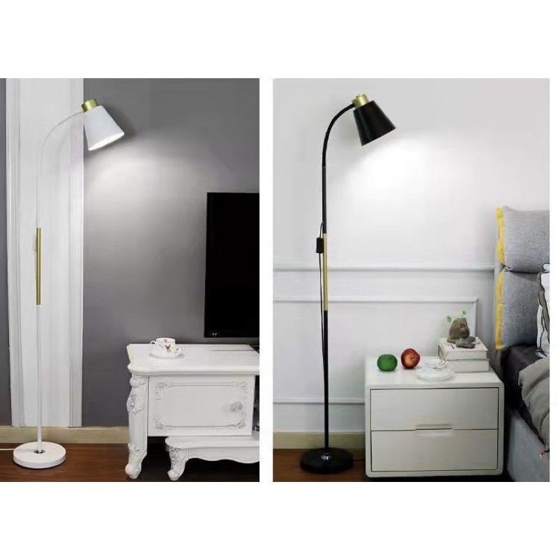 Đèn cây đứng trang trí phong cách BẮC ÂU thân mix màu