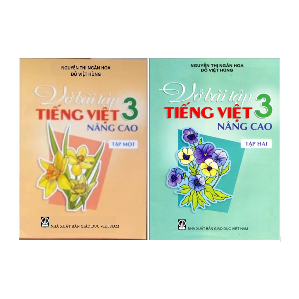 Sách - Combo Vở Bài Tập Tiếng Việt Nâng Cao Lớp 3 (Tập 1+Tập 2)