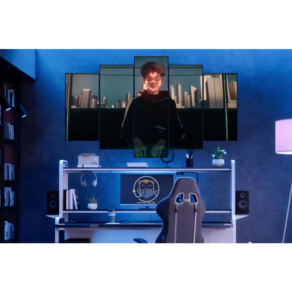 Tranh dán tường decor trang trí phòng anime CHÚ THUẬT HỒI CHIẾN - JUJUTSU KAISEN - Bộ 2