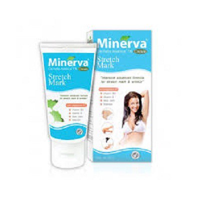 Kem Thoa Giảm Rạn Và Nhăn Da Minerva Stretch Mark Cream (50g)