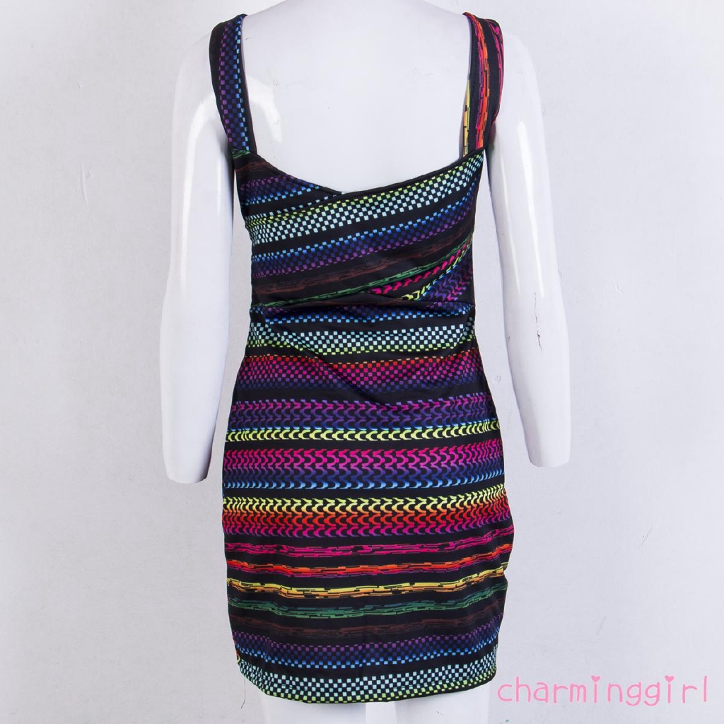 ♟Summer Women Sleeveless Bandage Bodycon Evening Party Cocktail Short Mini Dress | BigBuy360 - bigbuy360.vn