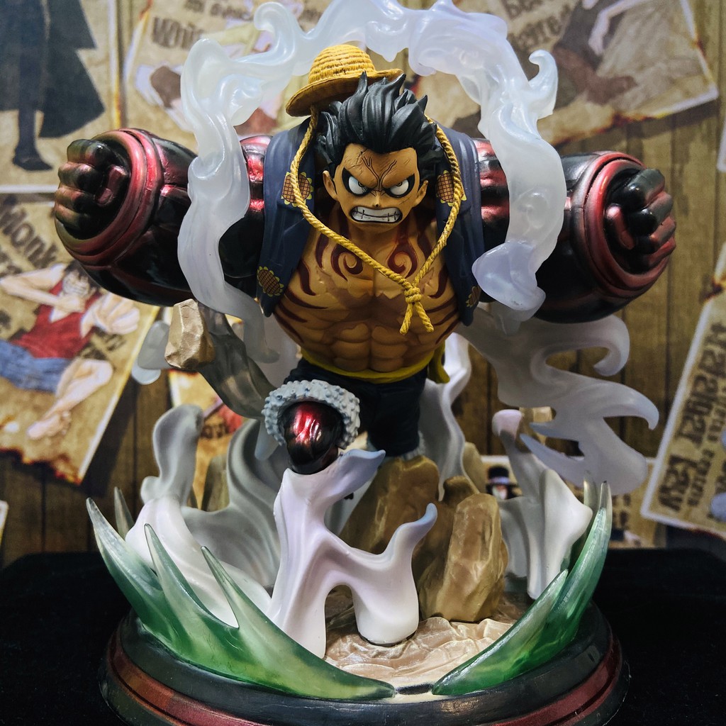 [HOT HOT] Mô hình luffy gear 4 (one piece) hàng đẹp