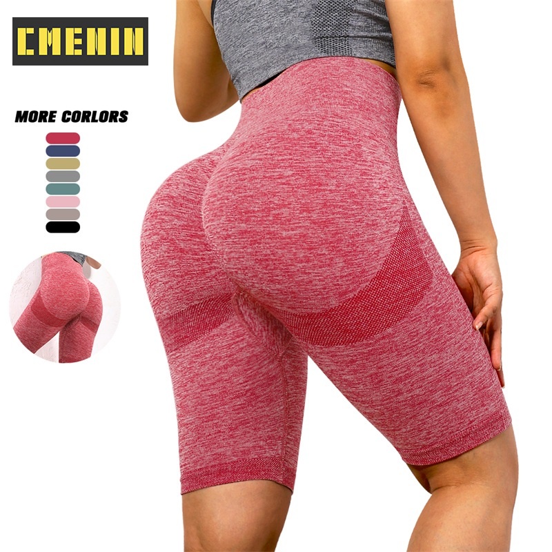 1 Quần Short Ôm Hông Bằng Nylon Dùng Tập Thể Dục/Yoga/Thể Hình Cho Nữ Y0014