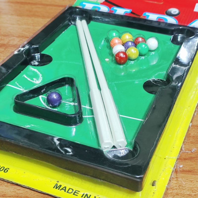 Đồ chơi Bộ Bàn BI DA 25 x 17.5 (cm) Sản xuất tại Việt Nam