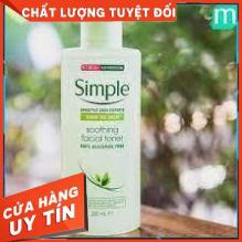 [FREESHIP] Nước Hoa Hồng Soothing Facial Toner Simple cân bằng ẩm cho da 200ml