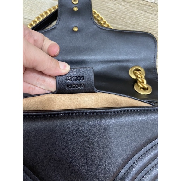 Túi si da thật GC Marmont 27