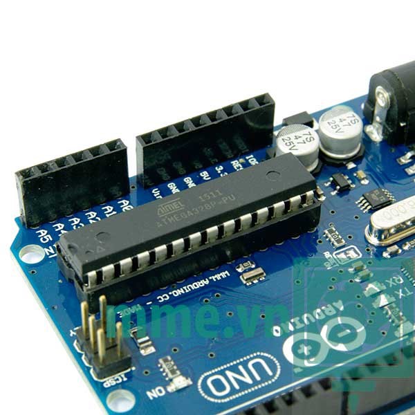 Arduino UNO R3 (ATmega 328 DIP) + Dây cáp USB