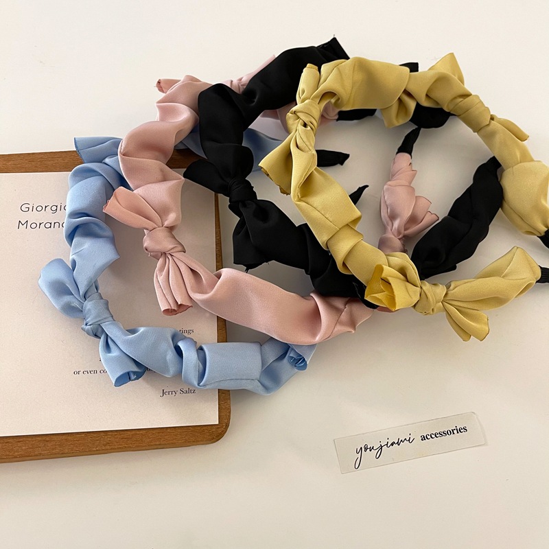 Cài tóc thắt nơ phong cách công chúa xinh xắn dành cho nữ