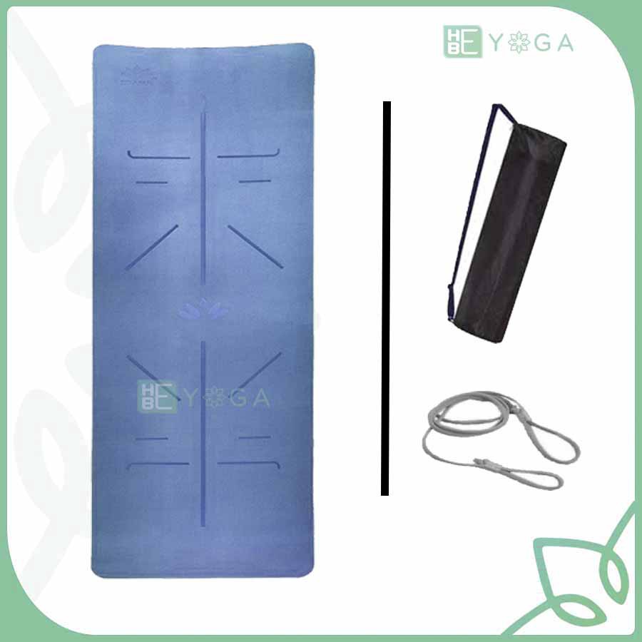 Thảm Tập Yoga Định Tuyến Zera Mat 8mm 1 Lớp Cao Cấp