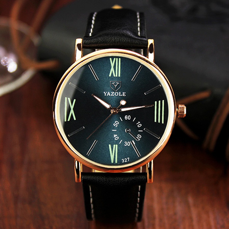 Đồng hồ nam dây da YZL - 327 | BigBuy360 - bigbuy360.vn