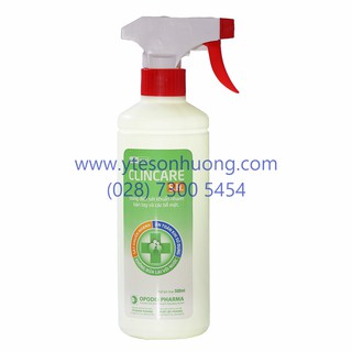 Dung dịch sát trùng bề mặt Clincare S.H 500ml