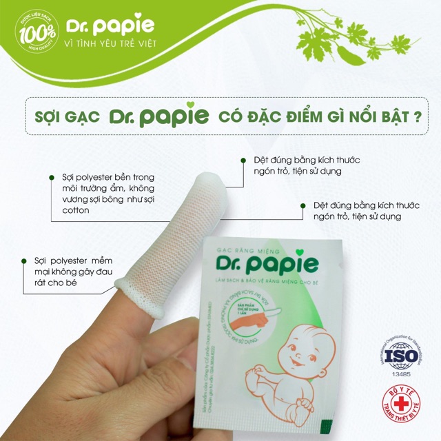 GẠC RƠ LƯỠI DR PAPIE XỎ NGÓN