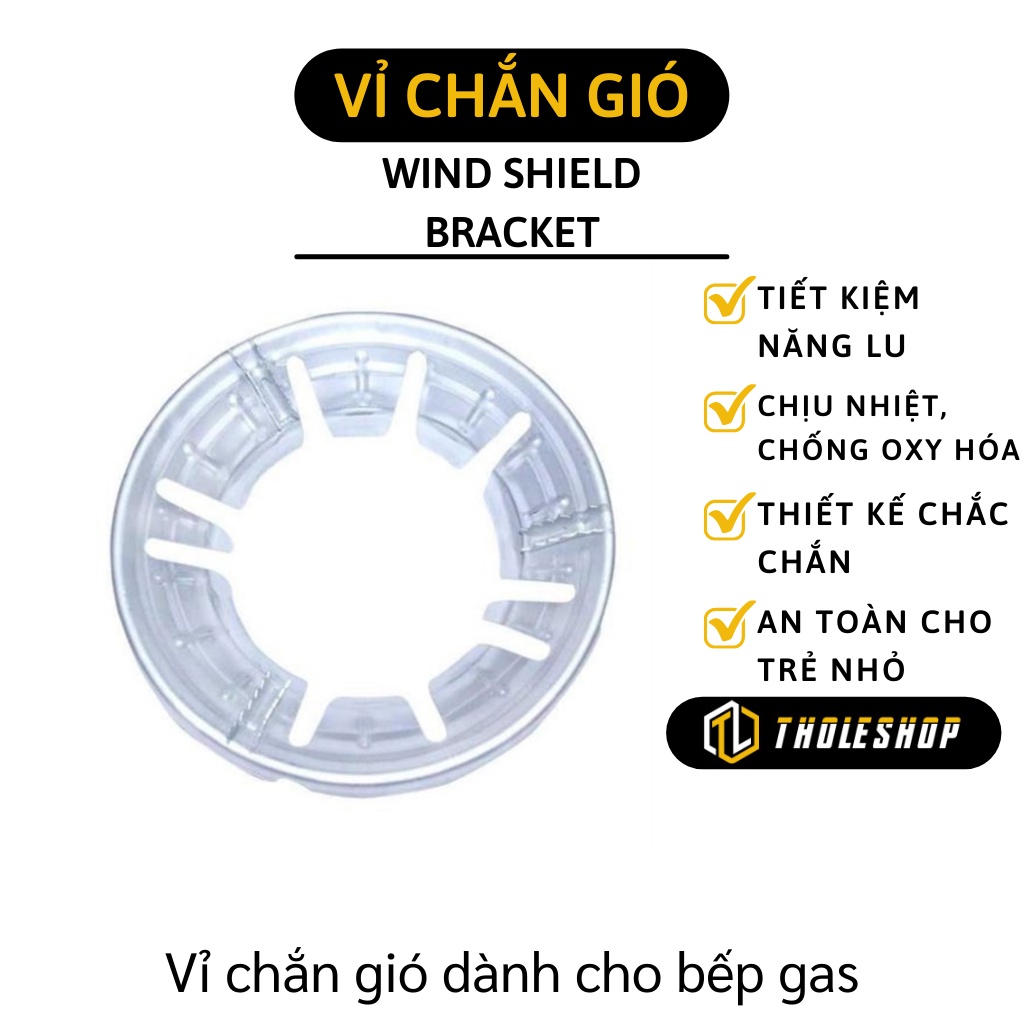 Vỉ Chắn Gió - Kiềng Chắn Gió Bếp Gas Ngăn Nhiệt Lửa Tỏa Ra Xung Quanh 4836