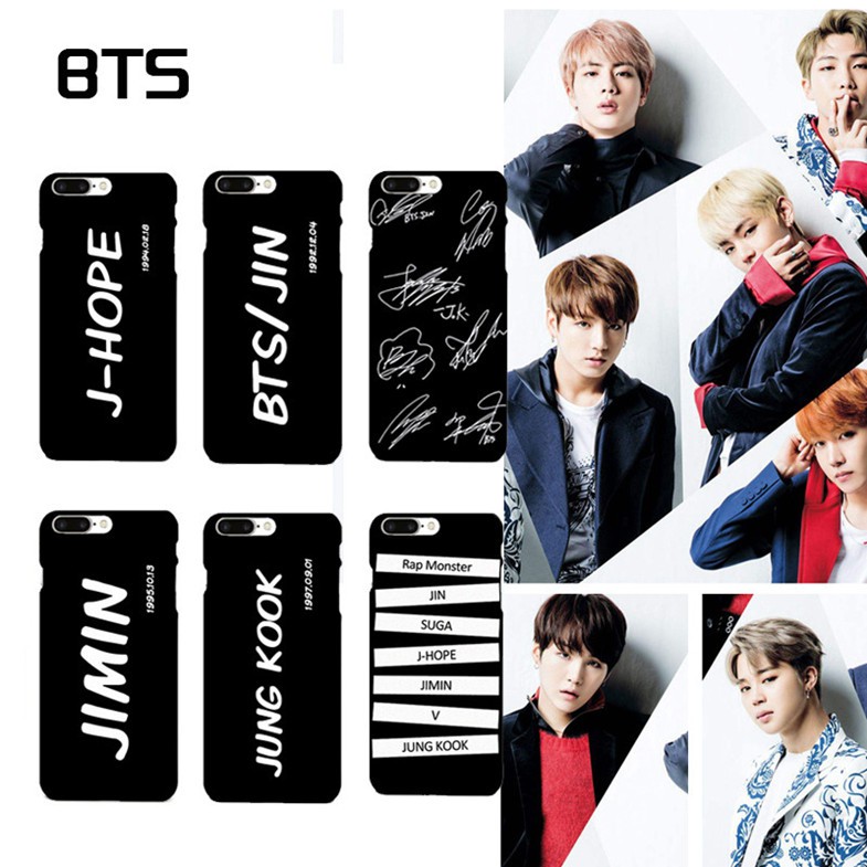 Ốp lưng điện thoại của KPOP BTS Vỏ iPhone Samsung Cover Quay lại (JIMIN)