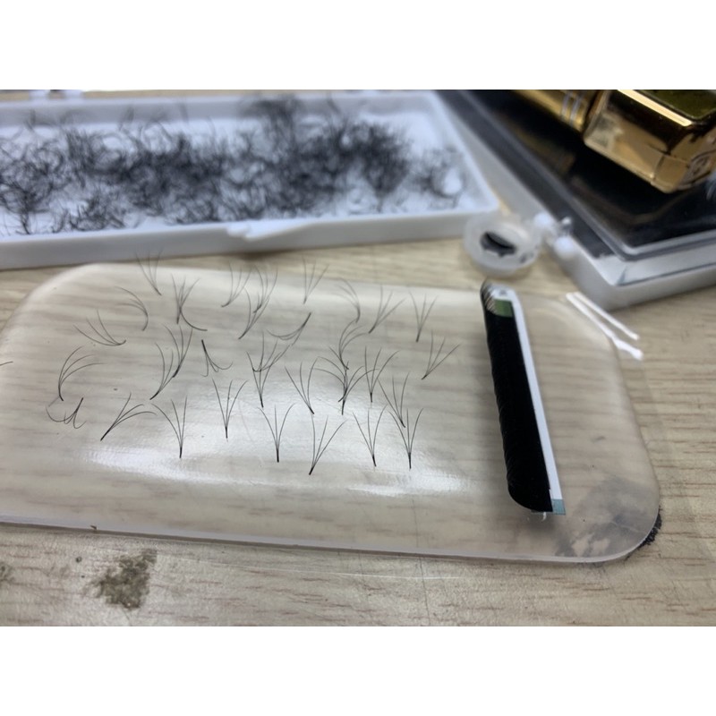 Mi fan tay 3D super mink