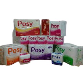(Siêu Tiết Kiệm - Combo 2 Bịch) Giấy Vệ Sinh Posy Cao Cấp 6 Cuộn - 3 Lớp