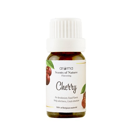 Tinh Chất Trái Cherry Đỏ / Organic / Tinh Dầu Hương Trái Cây Tự Nhiên Nhập Khẩu Bỉ