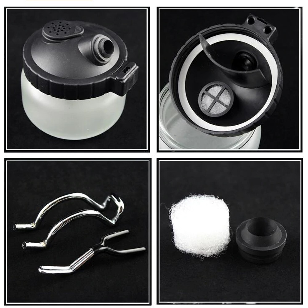 Bình súc rửa súng sơn Airbrush - Airbrush Cleaning Pot