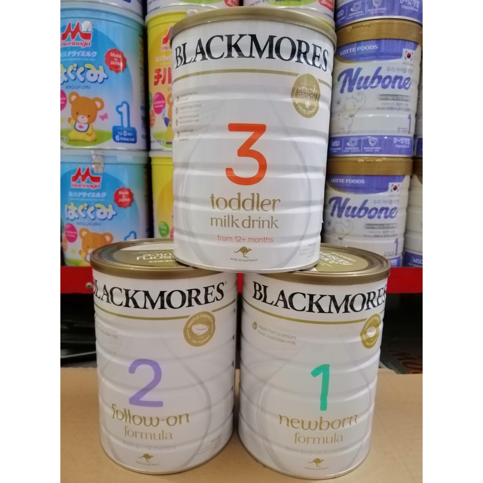 Sữa BLACKMORES ÚC Số 1, 2, 3 Lon 900g