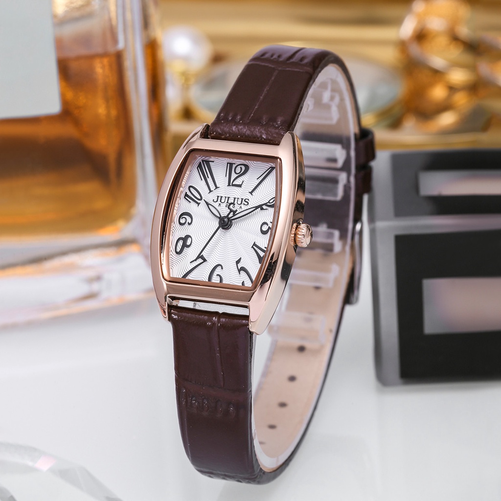 Julius Official | Đồng hồ nữ Julius JA-1334 dây da