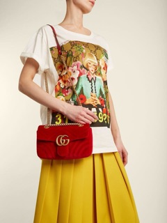 Gucci nhung size mini mới  99% , chuẩn Auth