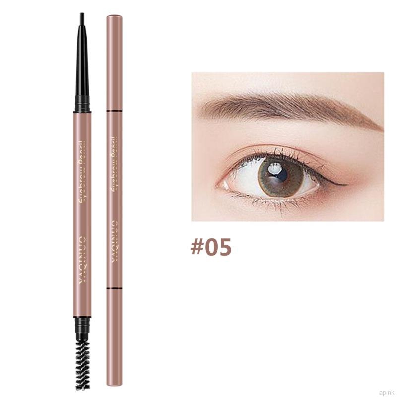 [Hàng mới về] Bút Kẻ Mày Dạng Ngòi Xoay Kháng Nước Và Chống Mồ Hôi Với Đầu Cọ Chải Tiện Dụng | BigBuy360 - bigbuy360.vn