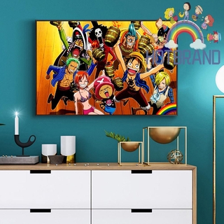 Bộ Tranh Đính Đá 5d Tự Làm Hình One Piece Độc Đáo