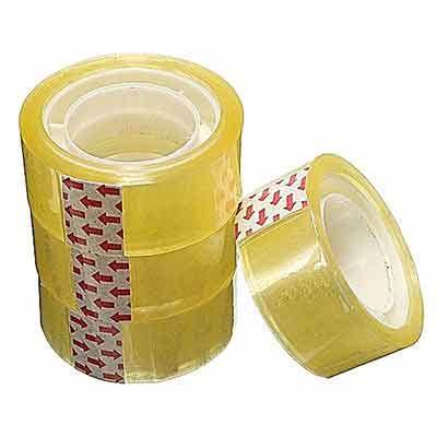 10 cuộn Băng dính văn phòng, băng dính 2cm