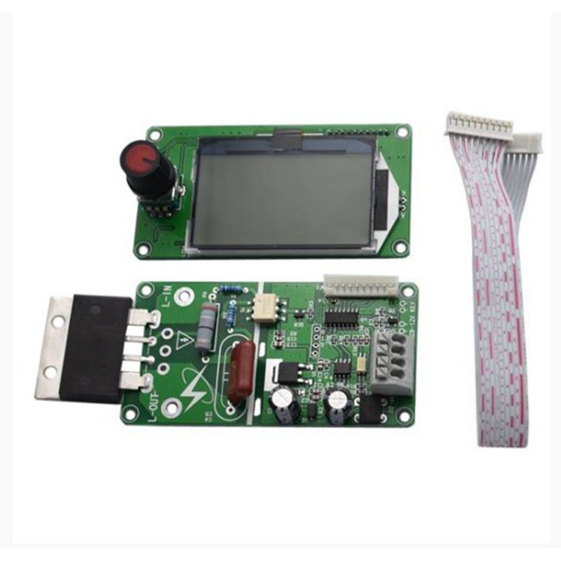 40A LCD Display Digital Double Pulse Encoder Spot Welder Welding Machine Transformer Controller Board Time Control Board