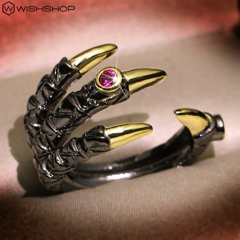 [Bán Chạy] [Nhẫn Hình Móng Vuốt Rồng] [Nhẫn Siêu Mỏng Mịn Thanh Lịch] [Trang Sức Đáng Yêu Cho Nam Nữ / Bạn Bè]
