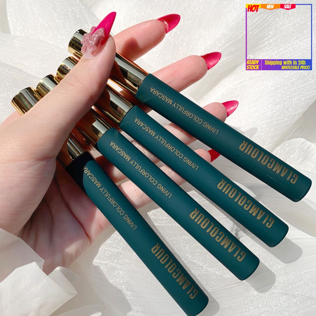 Mascara Chuốt Dài Và Cong Mi Nhiều Màu Sắc Tùy Chọn An Toàn Cho Đôi Mắt To Tròn 2#