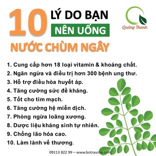Bột chùm ngây Quảng Thanh ,  gói 100gr