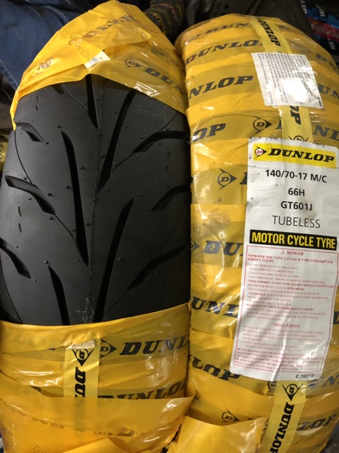 Vỏ xe Dunlop Moto 110/70-17 và 140/70-17