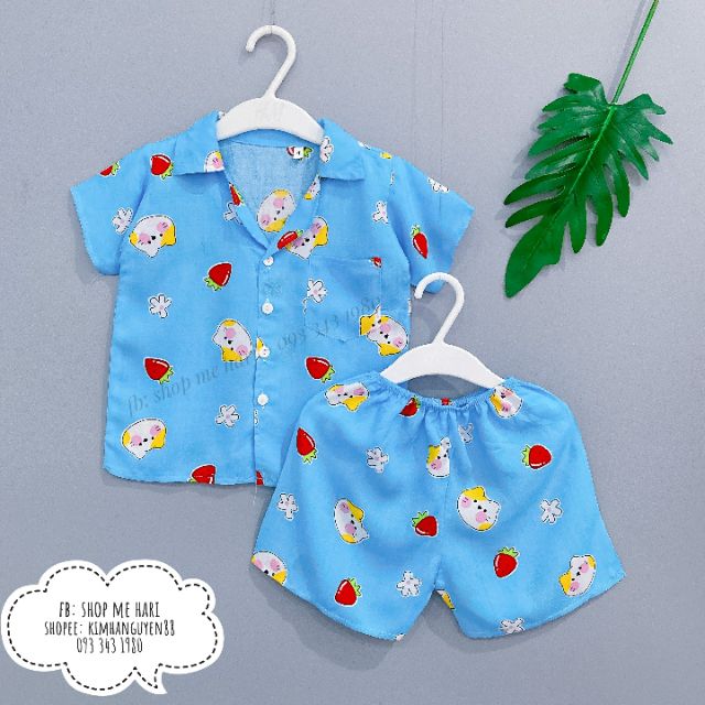 Bộ tole / bộ lanh pijama đùi tay ngắn - Link 2 ( còn nhiều mẫu