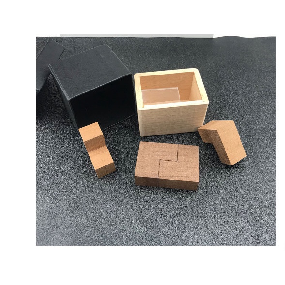 Đồ chơi trí tuệ_Thử thách trí não_4L - Pack-in Puzzle_Hack não & Xoắn não_IQ Toy_Giải đố_Thông minh_Trí Tuệ_Tư Duy Logic